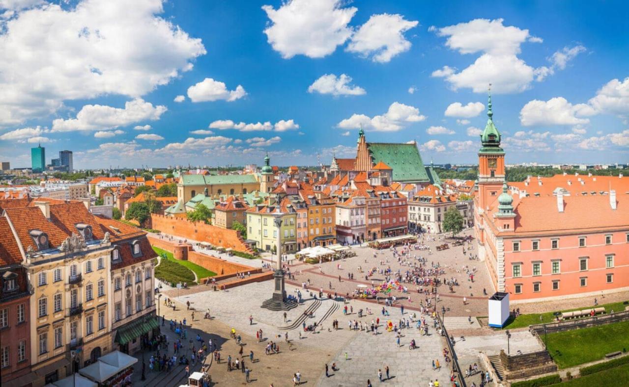 Warsaw Downtown View 3 Rooms 60M2+ Free Garage 2Km Old Town Metro 9Min Tram Εξωτερικό φωτογραφία