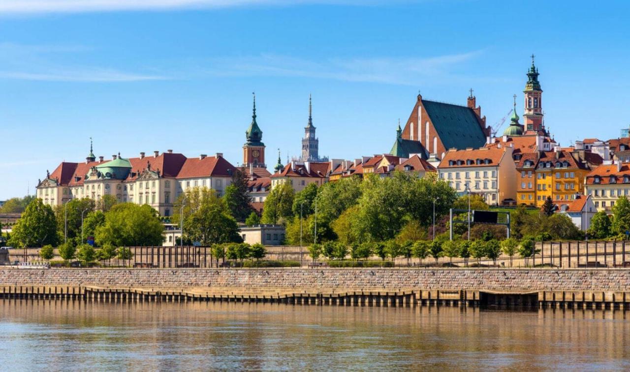 Warsaw Downtown View 3 Rooms 60M2+ Free Garage 2Km Old Town Metro 9Min Tram Εξωτερικό φωτογραφία