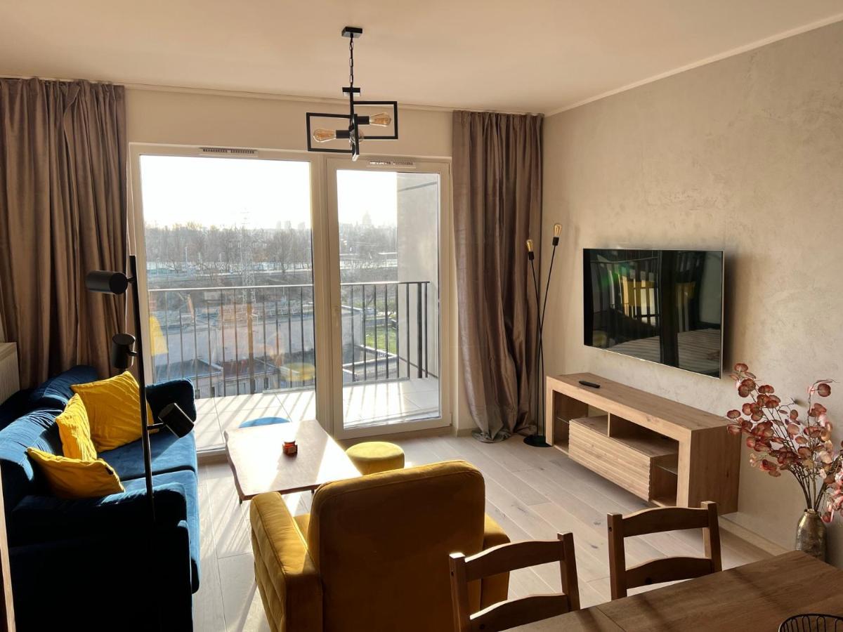 Warsaw Downtown View 3 Rooms 60M2+ Free Garage 2Km Old Town Metro 9Min Tram Εξωτερικό φωτογραφία